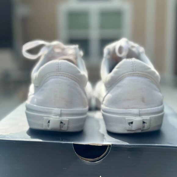 Vans Old Skool True White (Size 9.5 mens) - Picture 4 of 7